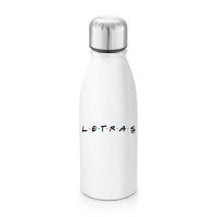 Garrafa de Letras com Escrita Friends - 500ml